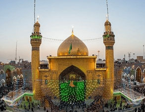 زیارت مجازی حرم حضرت امیرالمؤمنین