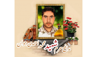 پاسدار مدافع حرم شهید محمد احمدی جوان