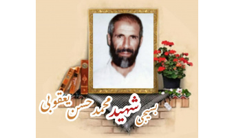 بسیجی شهید محمد حسن یعقوبی