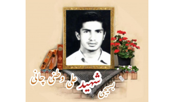 بسیجی شهید علی وطنی چانی