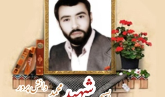 بسیجی شهید محمد دانش‌پرور