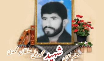 معلم بسیجی شهید محمدعلی سلطان محمدی