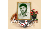 پاسدار شهید رضا زنگنه