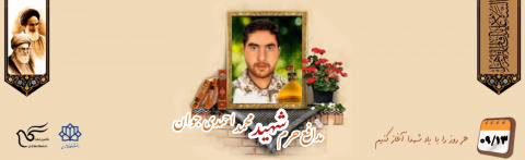 پاسدار مدافع حرم شهید محمد احمدی جوان
