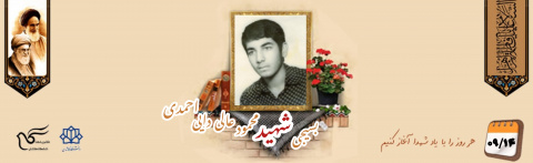بسیجی شهید محمود عالی دایی احمدی