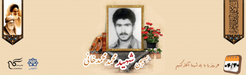 بسیجی شهید محمد محمدخانی