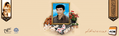 بسیجی شهید حسین سلمانی