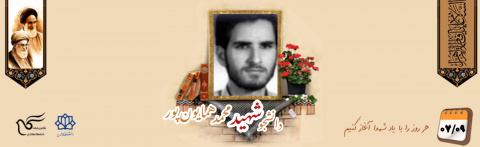 دانشجوی بسیجی شهید محمد همایون پور
