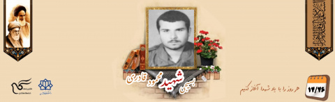 بسیجی شهید محمود قادری