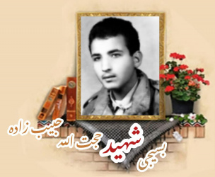 بسیجی شهید حجت الله حبیب زاده