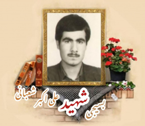 بسیجی شهید علی اکبر شعبانی