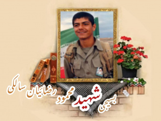 بسیجی شهید محمود رضائیان سالکی