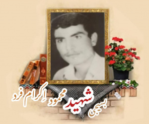 بسیجی شهید محمود اِکرام فرد