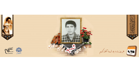 بسیجی شهید مرتضی صابری