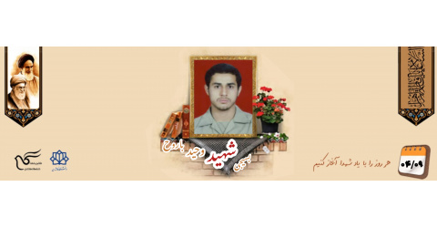بسیجی شهید وحید باروح