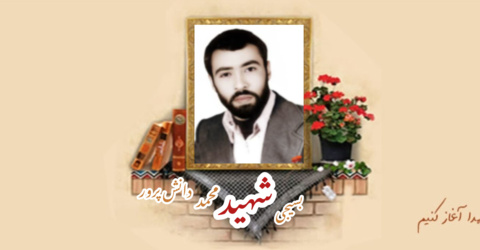 بسیجی شهید محمد دانش‌پرور